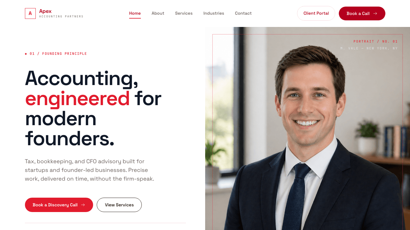 Apex website design